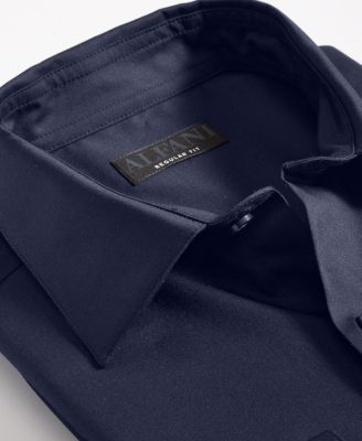 Men's Regular-Fit Temperature Regulating Solid Dress Shirt, Created for Macy's