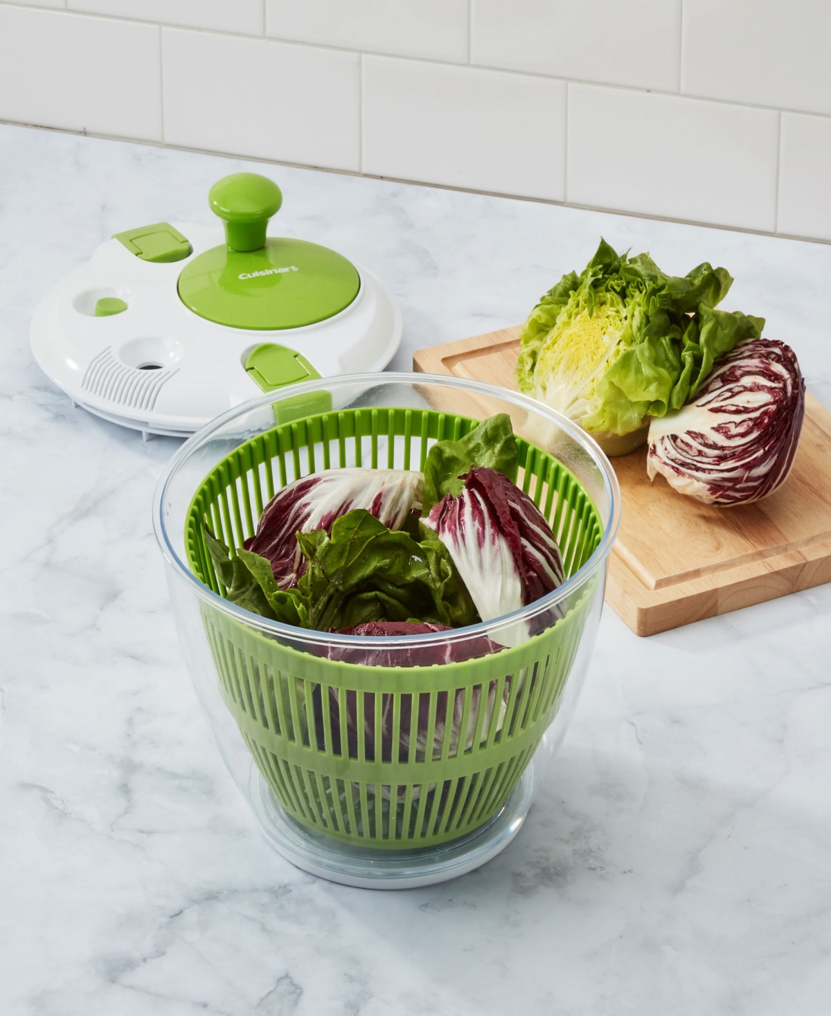Cuisinart 5-quart Salad Spinner With Brake In No Color