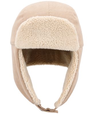 Levi's Men's Fleece-Lined Corduroy Trapper Hat