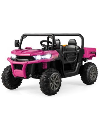 2-Seater Kids Ride On Dump Truck with Dump Bed and Shovel