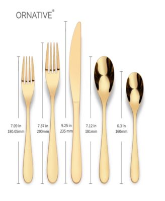 Percival 20 Piece Flatware Set, Service for 4