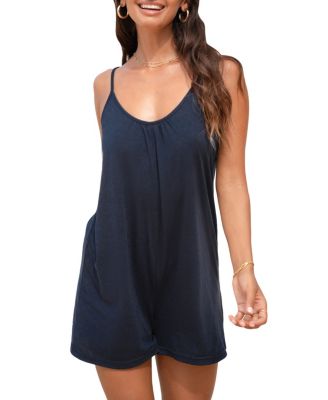 Heimish Full Size Scoop Neck Wide Strap Romper main image 0