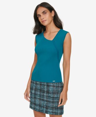 macy's asymmetrical tops