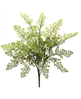 Maidenhair Fern Artificial Plant for Elegant Indoor Decor (Set of 12)