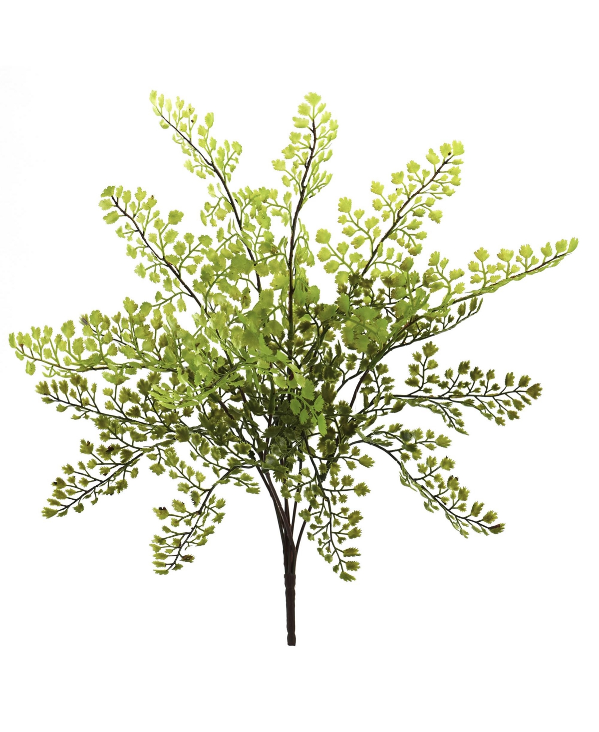 Slickblue Maidenhair Fern Artificial Plant for Elegant Indoor Decor (Set of 12)