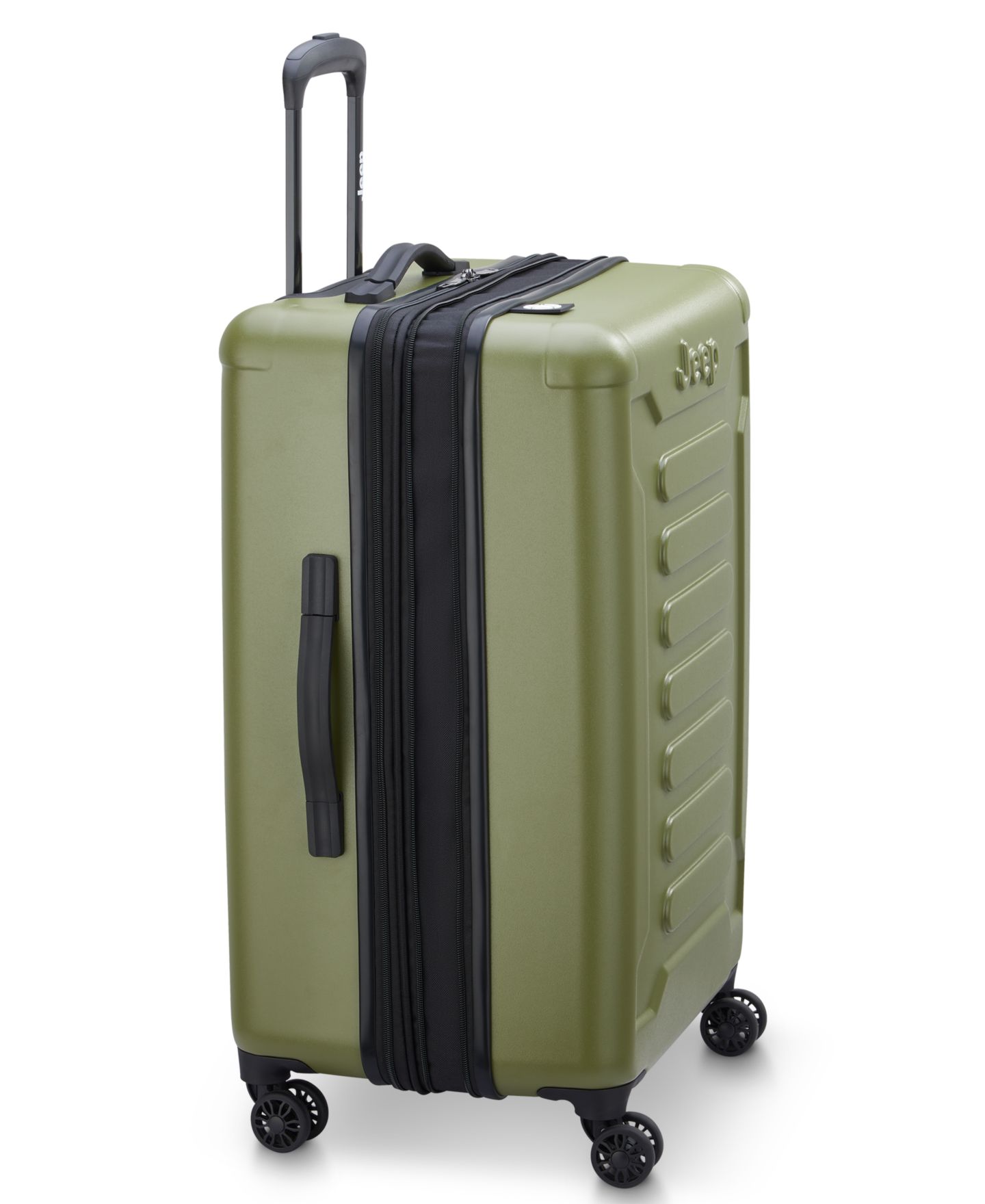 Сумка Jeep JH004C 24" Expandable 4-Double Wheels Upright Spinner, цвет: Avocado — фото 3
