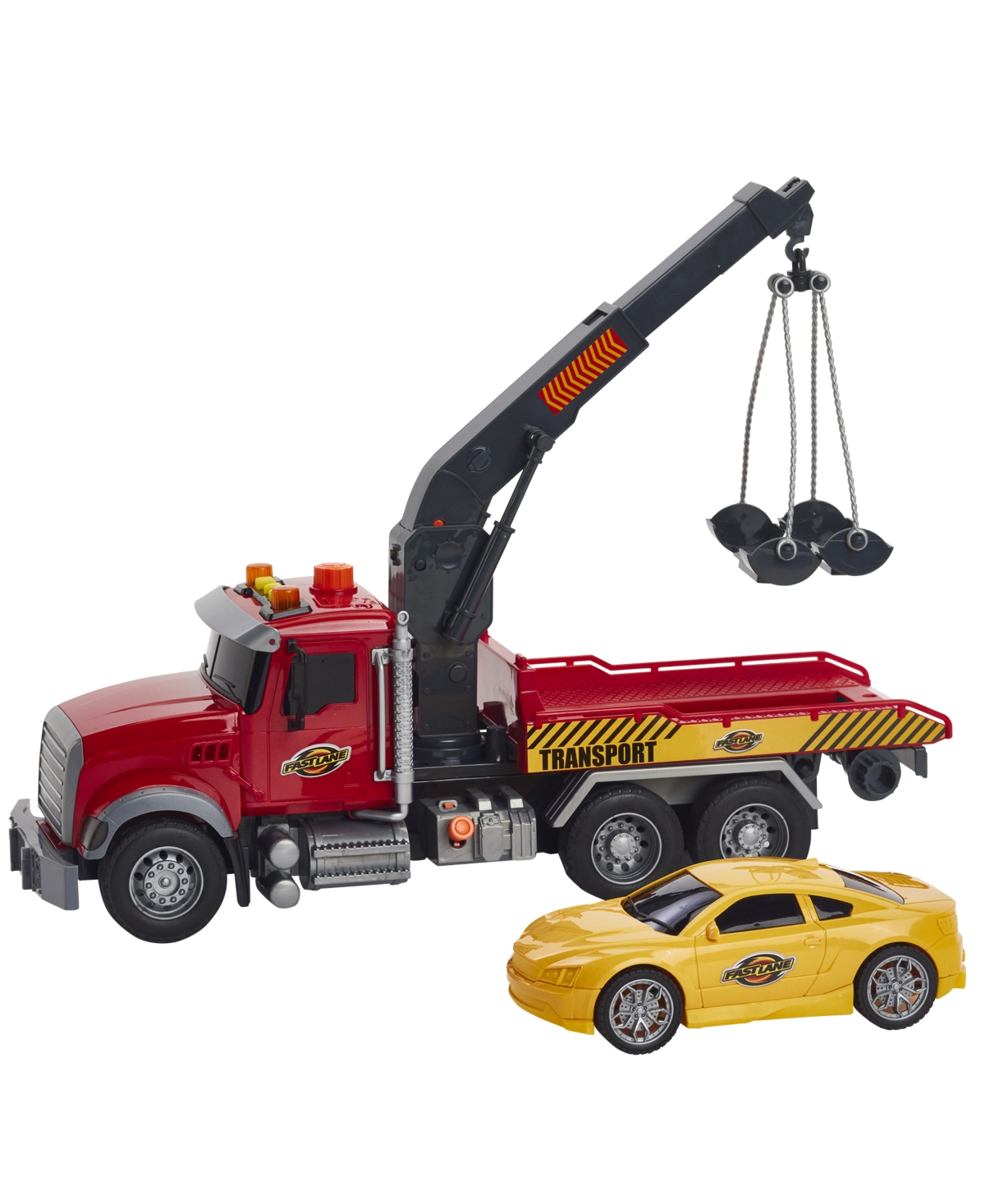 Fast Lane Light & Sound Tow Truck, Created For You By Toys R Us In Multi