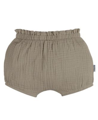 Baby Girls Gauze Bubble Shorts, 3-Pack