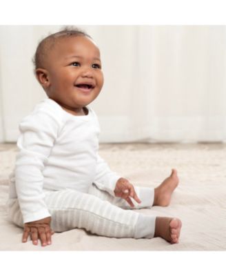 Baby Neutral Fleece Pants, 4-Pack