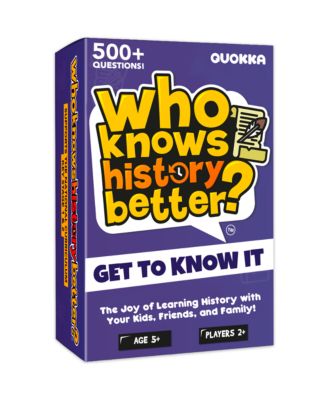 Who Knows Me Better? - Teens & Family Card Trivia Game | Fun Learning & Educational Questions for Teens & Families