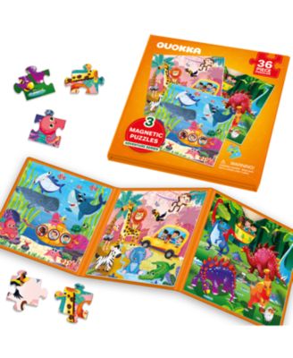 20/24/36 Pcs Travel Magnetic Puzzles for Toddlers 3-5