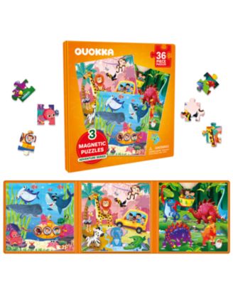 20/24/36 Pcs Travel Magnetic Puzzles for Toddlers 3-5