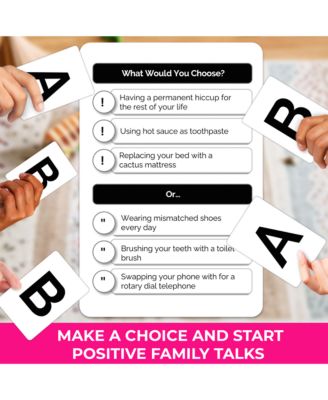 What Would You Choose - Family Card Game for Kids Ages 6-8