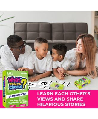 What Would You Choose - Family Card Game for Kids Ages 6-8