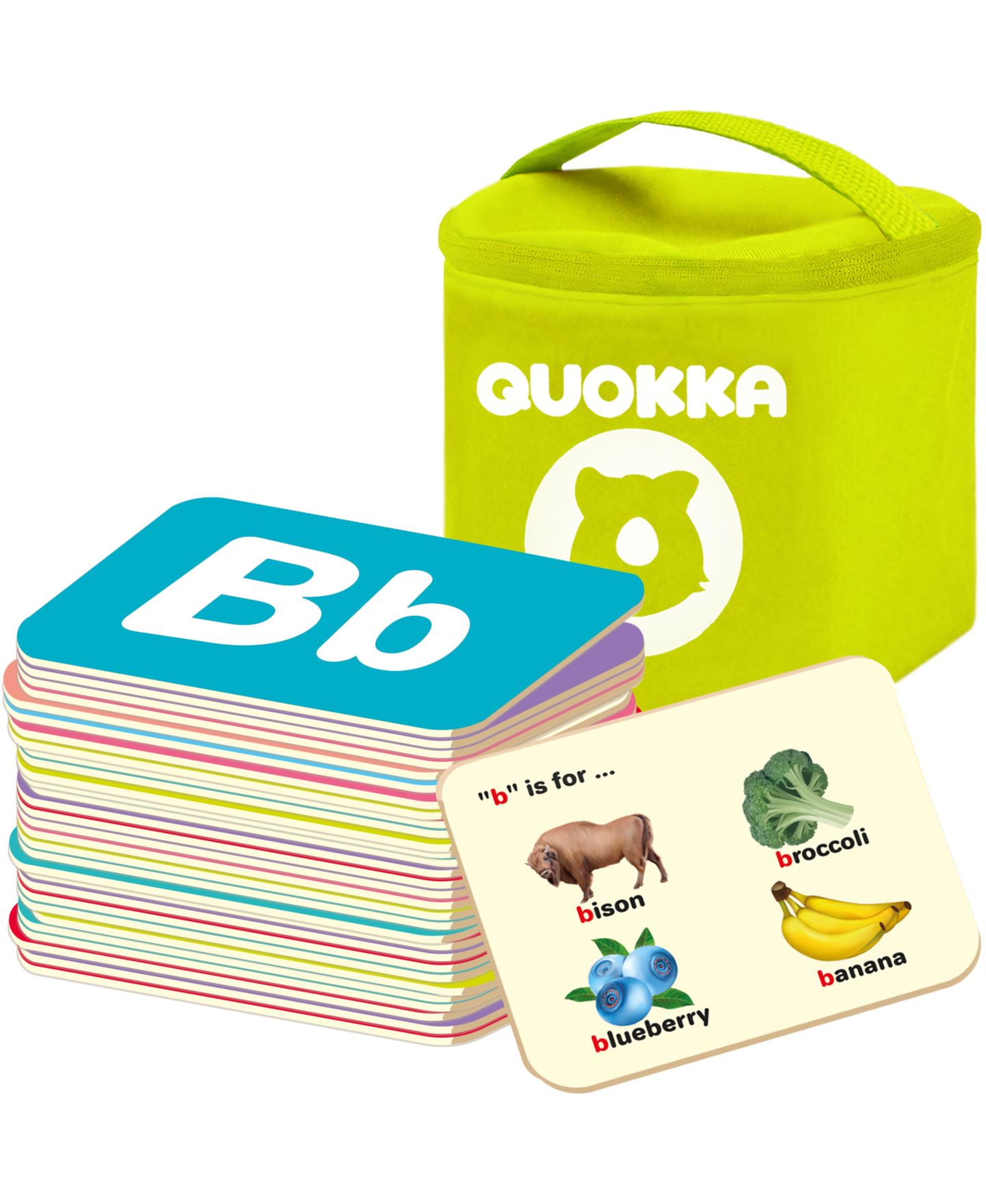 Детские игрушки Quokka Abc Learning Flash Cards Sight Words 120-Piece Set, Ages 3+, цвет: 120 Abc Cards — фото 5