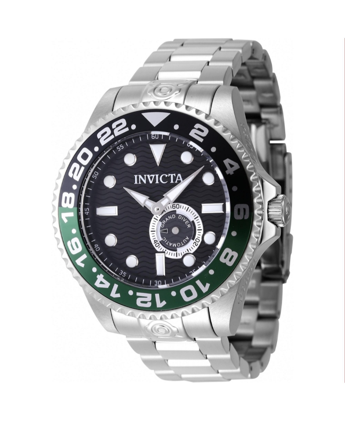 Invicta Men's 47296 Pro Diver Automatic 3 HandDial Watch - Black
