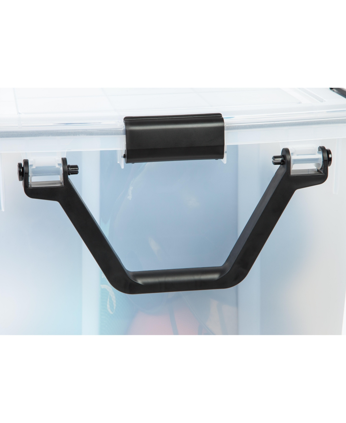 Iris Usa 103 Qt Storage Box with Gasket Seal Lid, 2 Pack - Bpa-Free, Made in Usa - Heavy Duty Moving Containers with Tight Latch, Weather Proof Tote B