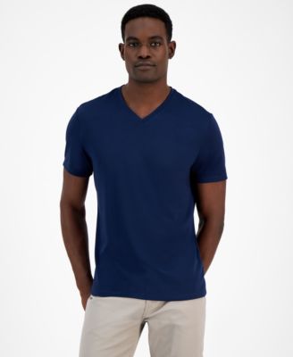 Alfani - Men's Travel Stretch V-Neck T-Shirt