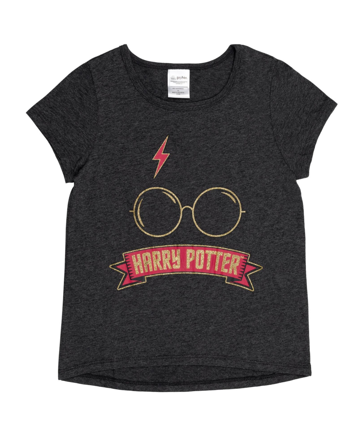Harry Potter Little Girls 3 Pack T-Shirts -/ dark heather grey / maroon