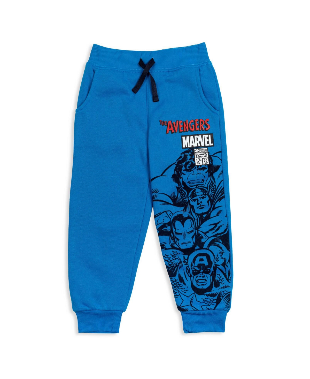 Avengers Toddler Boys Marvel Spider-Man Venom Iron Man Thor Fleece 3 Pack Jogger Pants - Assorted Pre-pack (See Table 9