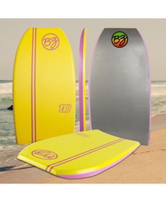 T-10 40" Bodyboard, Clipped Crescent Tail Body Board with HDPE Slick PE Core, 8lb Green Cell Deck for Surfing Beach