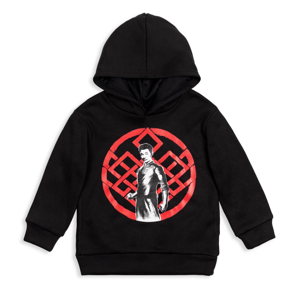 Shang-Chi and the Legend of the Ten Rings Boys Marvel Avengers Fleece Hoodie - Shang chi black