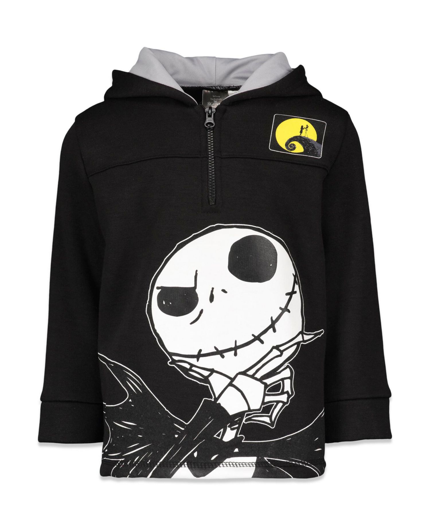 Little Boys Fleece Half Zip Hoodie