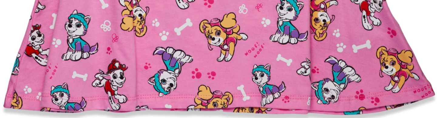 Платье Paw Patrol Nickelodeon Skye Marshall Everest Skater Dress to для девочек, цвет: Розовый — фото 3
