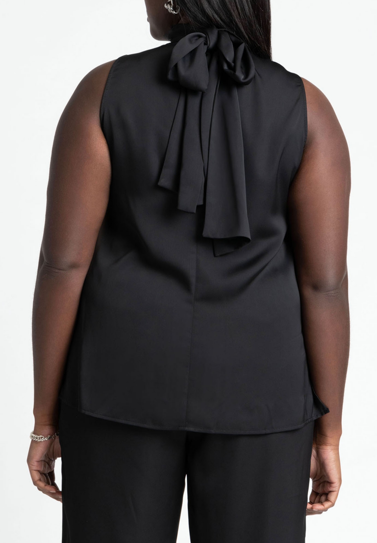 Eloquii Plus Size Neck Scarf Tunic