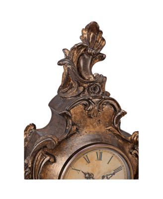 Taryn Vintage Style 16 1/4" High Table Clock