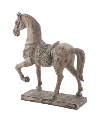 Rustic Horse 15 1/4" High Statue