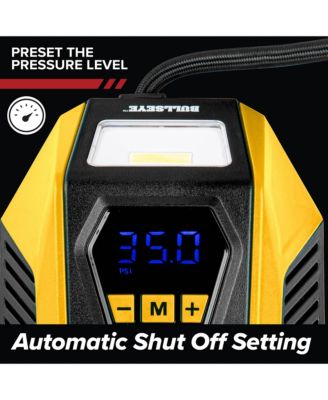 150 PSI Handheld Tire Inflator with Digital Pressure Gauge, Sound and Light Alert
