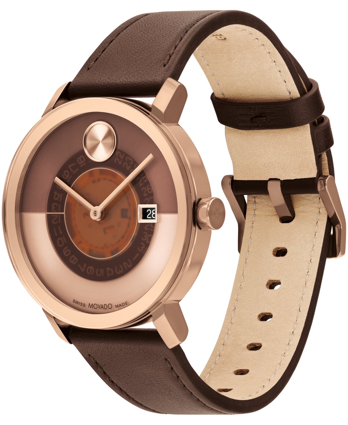 Movado chocolate watch shop