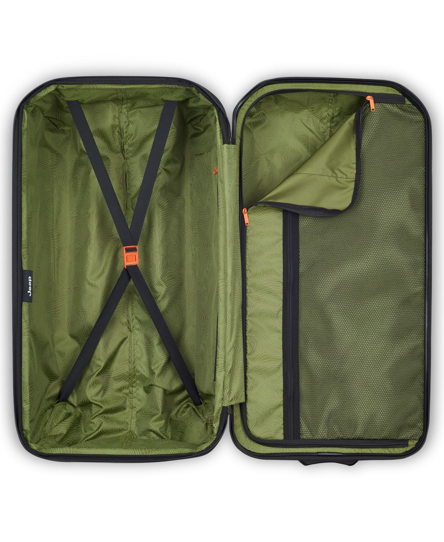 Сумка Jeep JH003B 30" Expandable 2-Wheel Trunk, цвет: Чёрный — фото 12