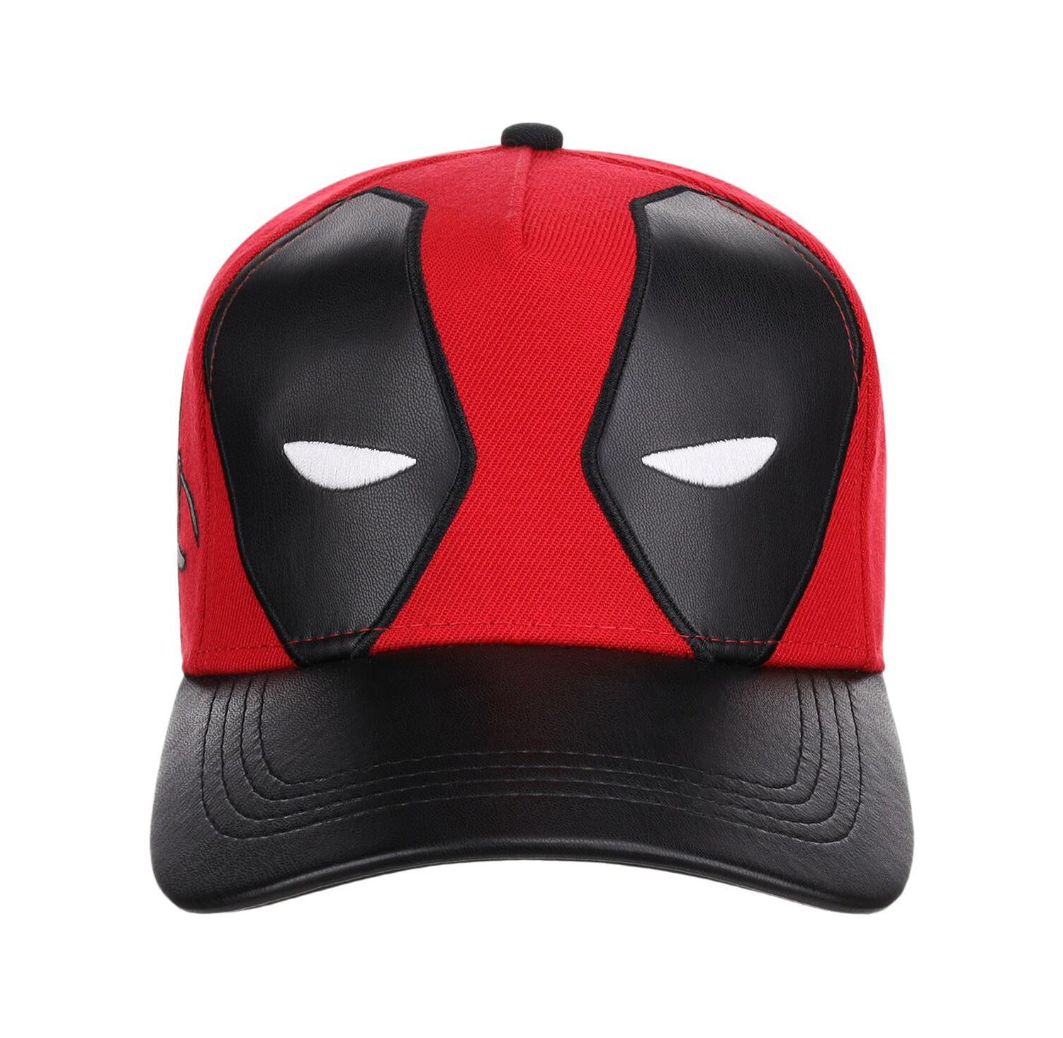Men's Red Deadpool A-Frame Snapback Hat