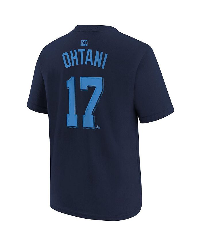 Nike Big Boys and Girls Shohei Ohtani Navy National League 2024 MLB All