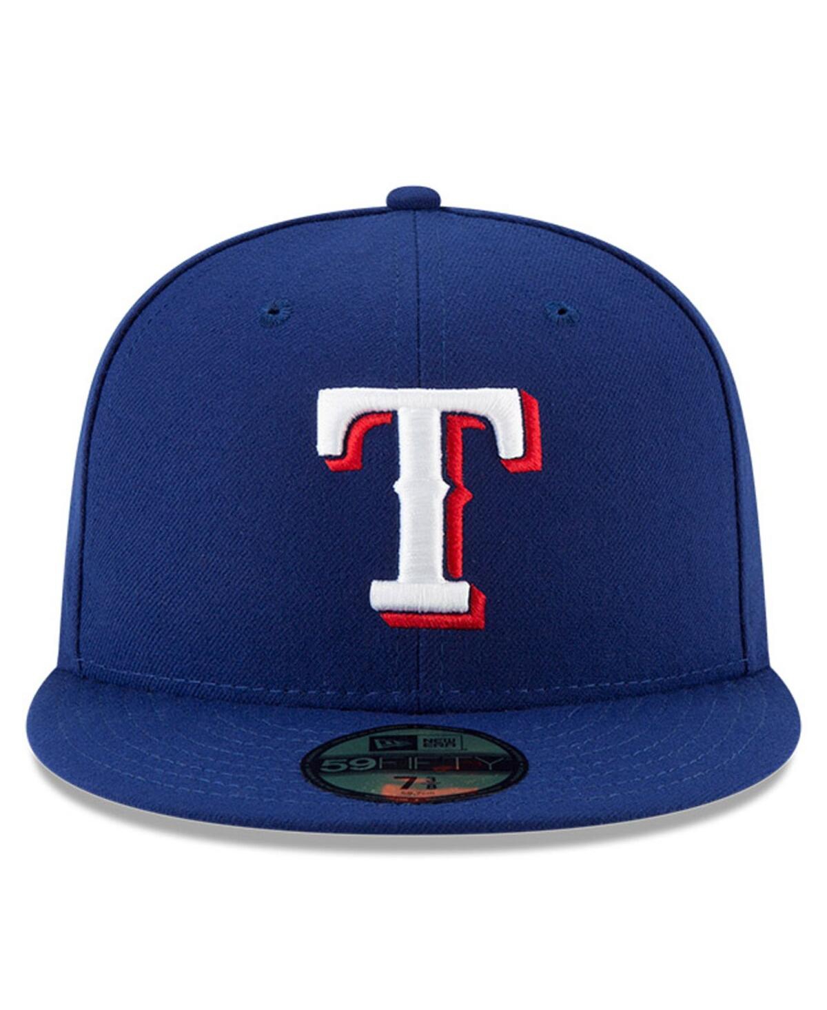New Era Men'sTexas Rangers National Baseball Hall of Fame 59FIFTY Fitted Hat - Royal
