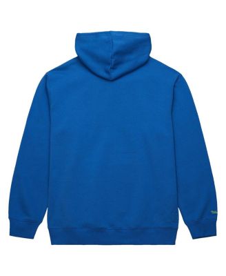 Men's Blue Seattle Sounders FC Crest Fleece Pullover Hoodie