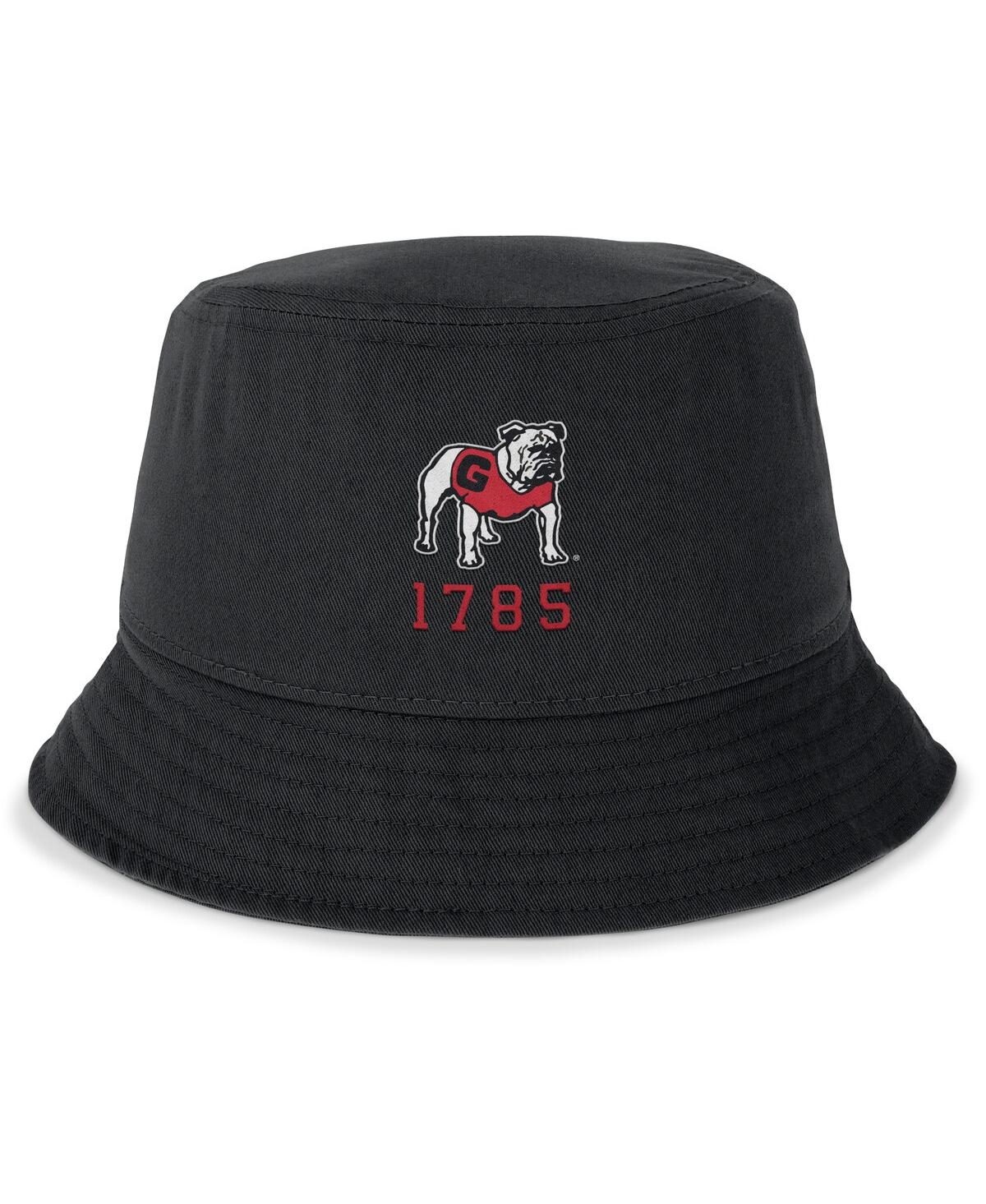 Nike Men'sGeorgia Bulldogs Legacy Apex Bucket Hat - Black