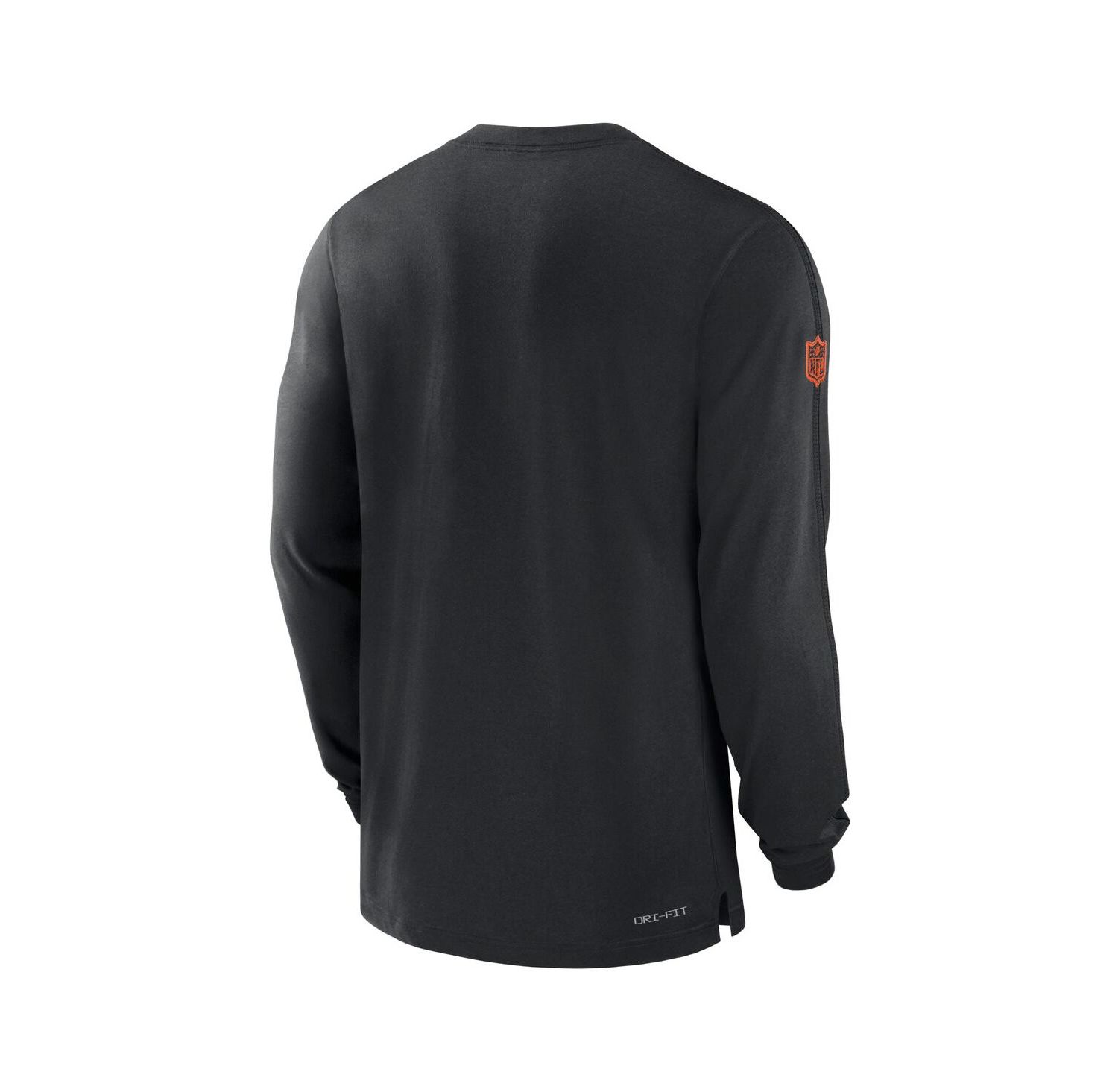 Men's Black Cincinnati Bengals Sideline Player Performance Long Sleeve T-Shirt