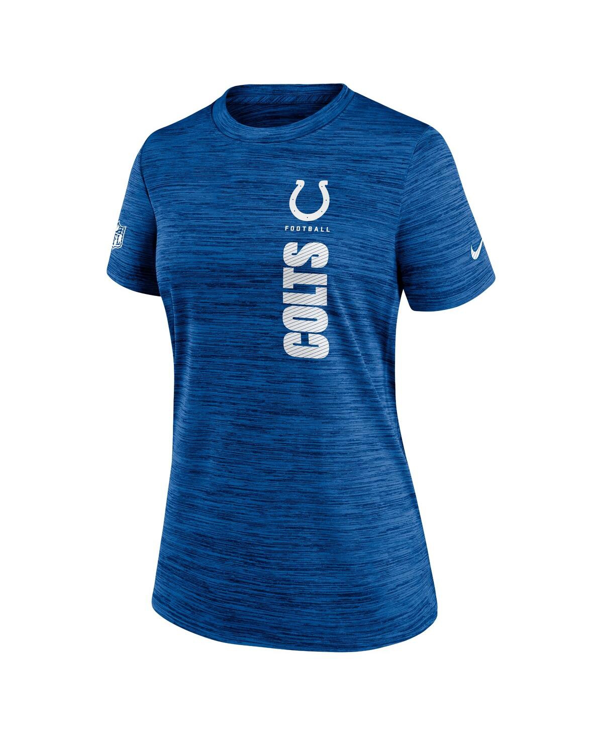 Nike Women's Royal Indianapolis Colts Velocity Performance T-shirt In Royal