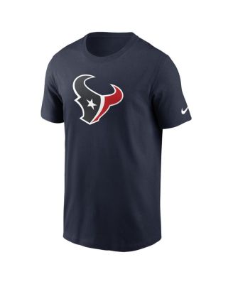 Men's Navy Houston Texans Fan Gear Primary Logo T-Shirt