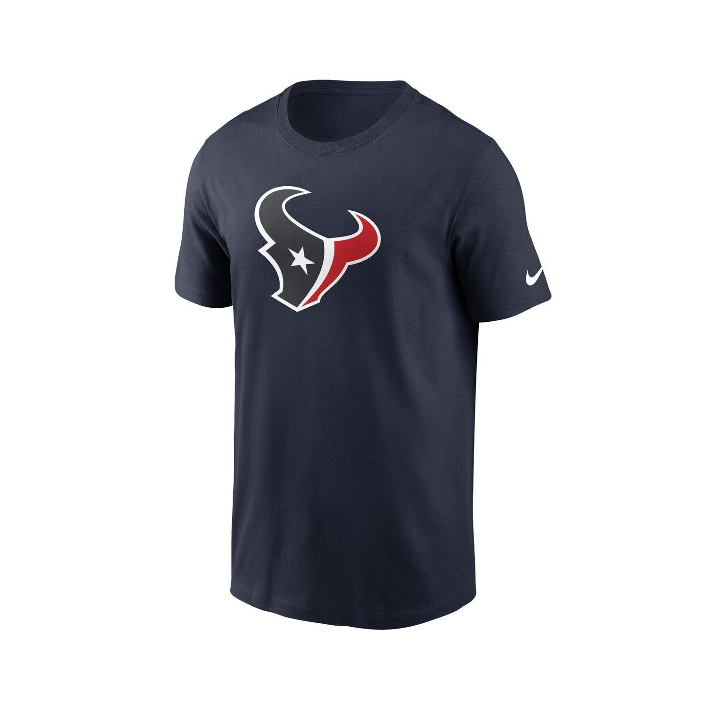 Men's Navy Houston Texans Fan Gear Primary Logo T-Shirt