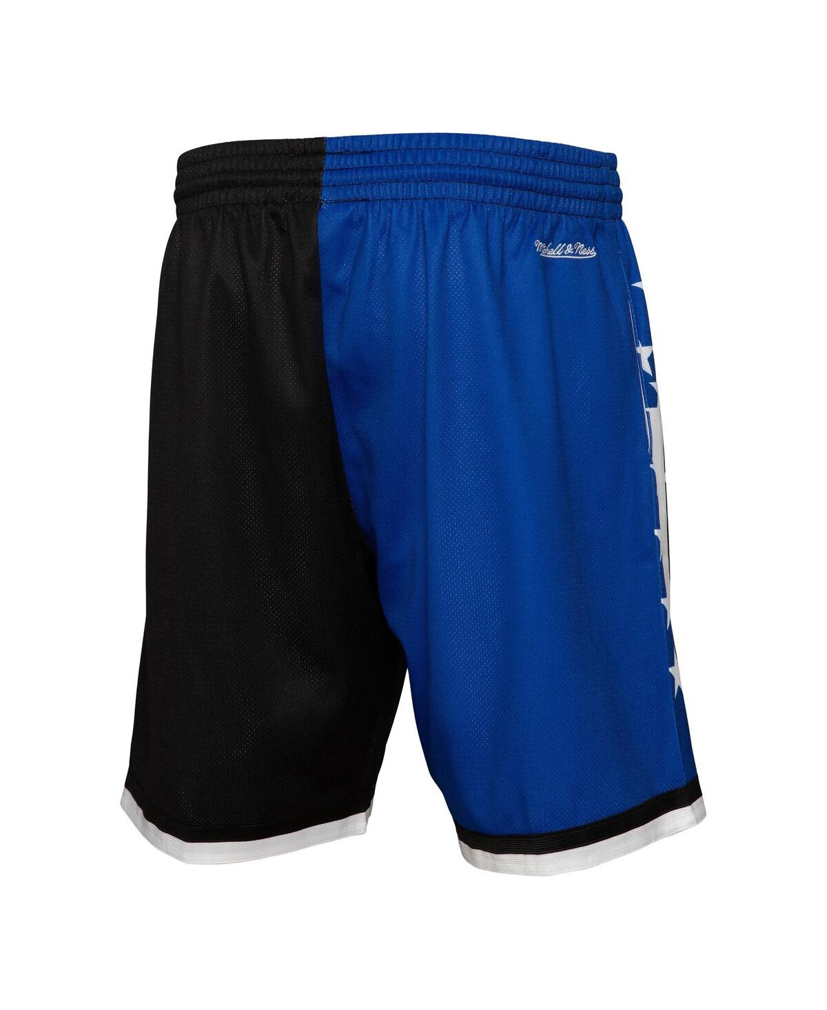 Mitchell & Ness Men'sOrlando Magic Big Face 5.0 Fashion Shorts - Royal