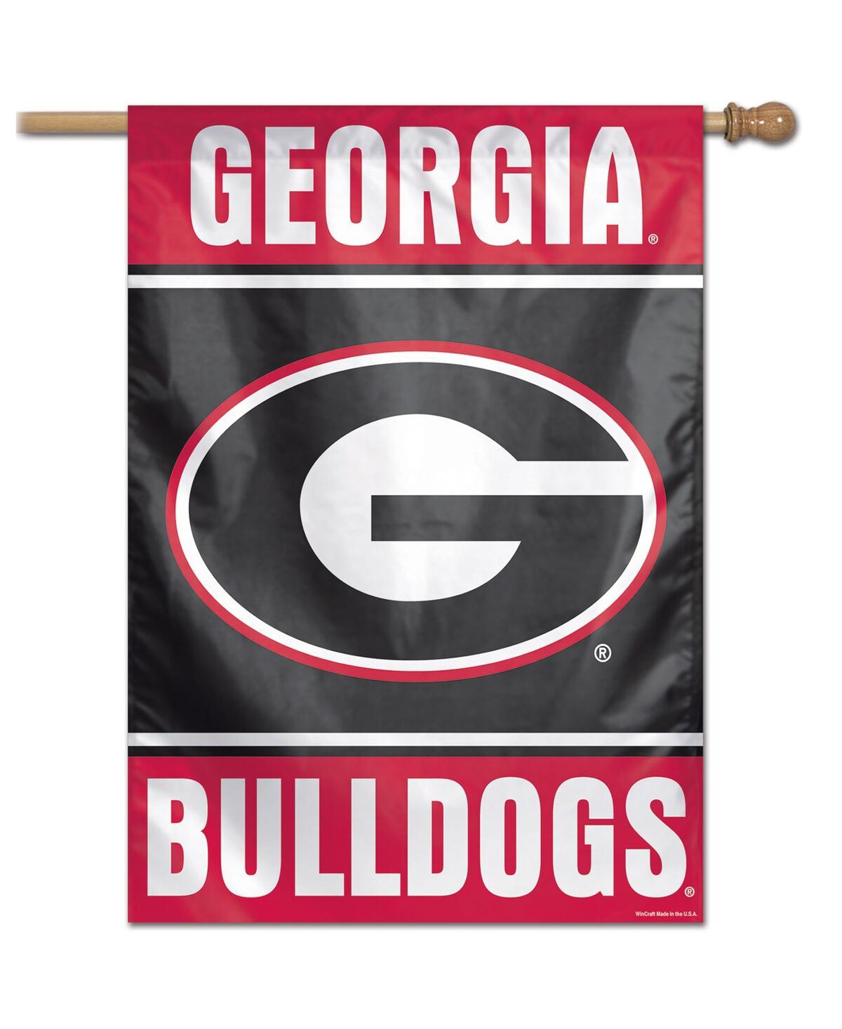 Wincraft Georgia Bulldogs 28" X 40" Wordmark Single-sided Vertical Banner In No Color