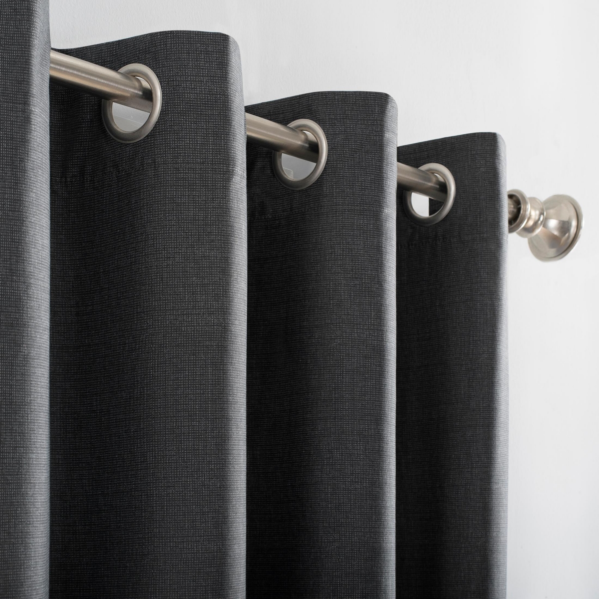 Duran Thermal Insulated 100% Blackout Grommet Curtain Panel