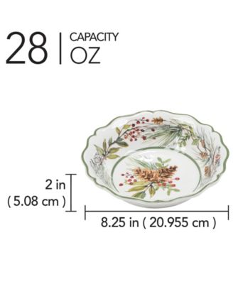 Winters Forest All Purpose Bowls, Set of 4