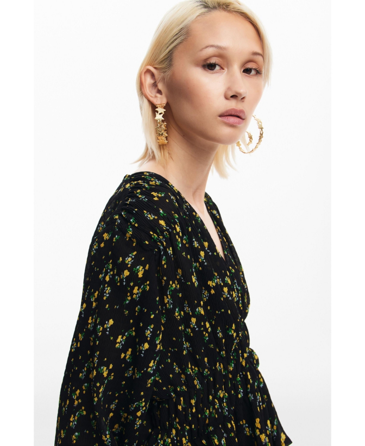 Desigual Women's Floral print blouse