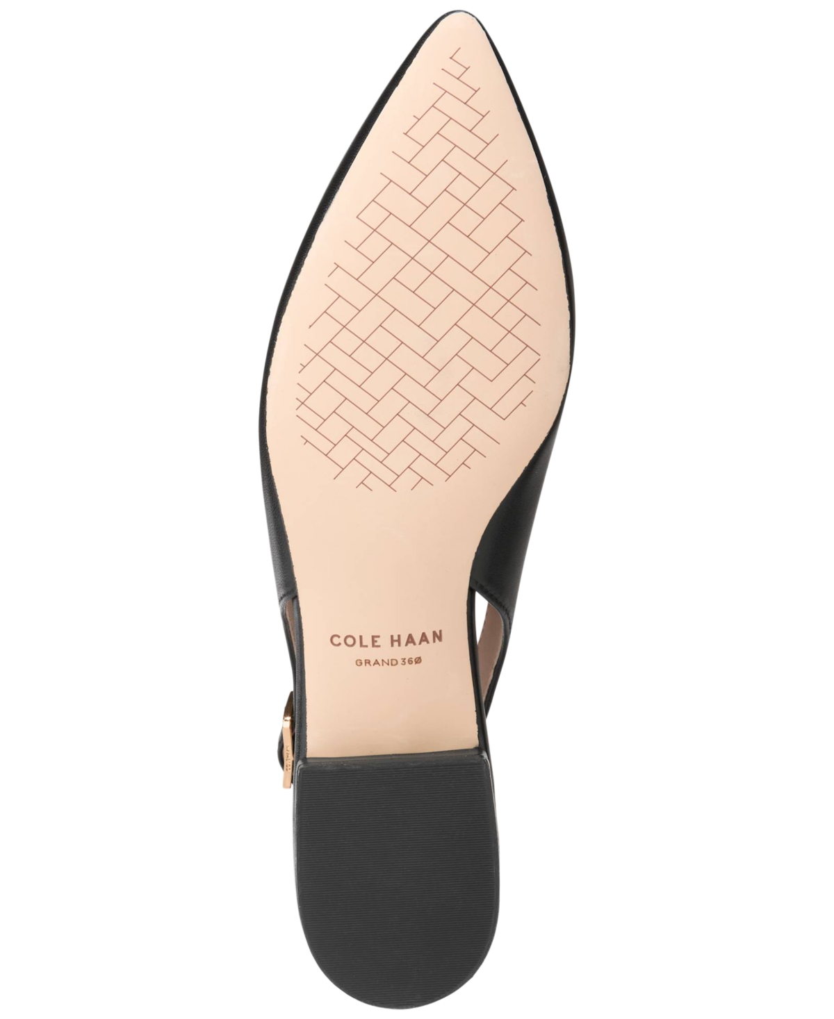 Cole Haan Mazie Slingback Flat In Gold Lizard