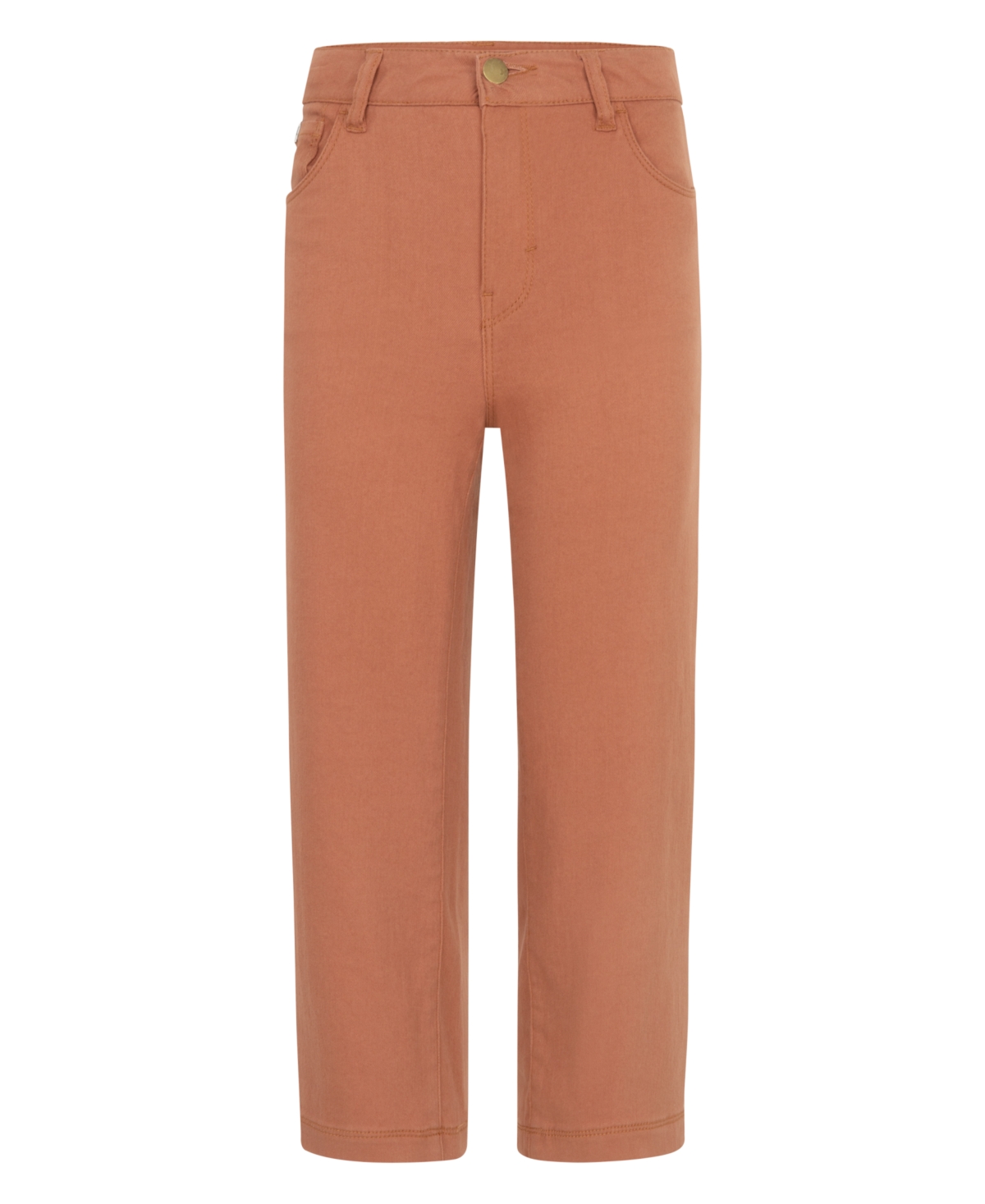Shop Hurley Big Girls Wide Leg Ankle Pants In Terracotta